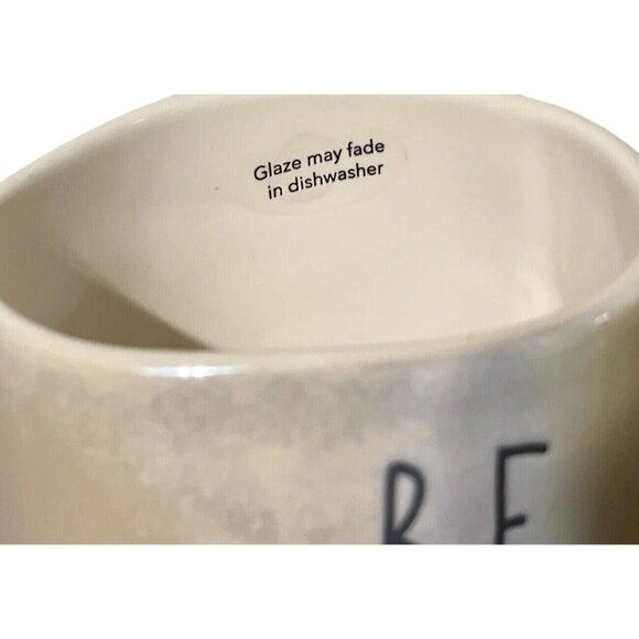 Rae Dunn Iridescent Valentine's Day "BE MINE" Coffee Tea Mug - Picture 5 of 6